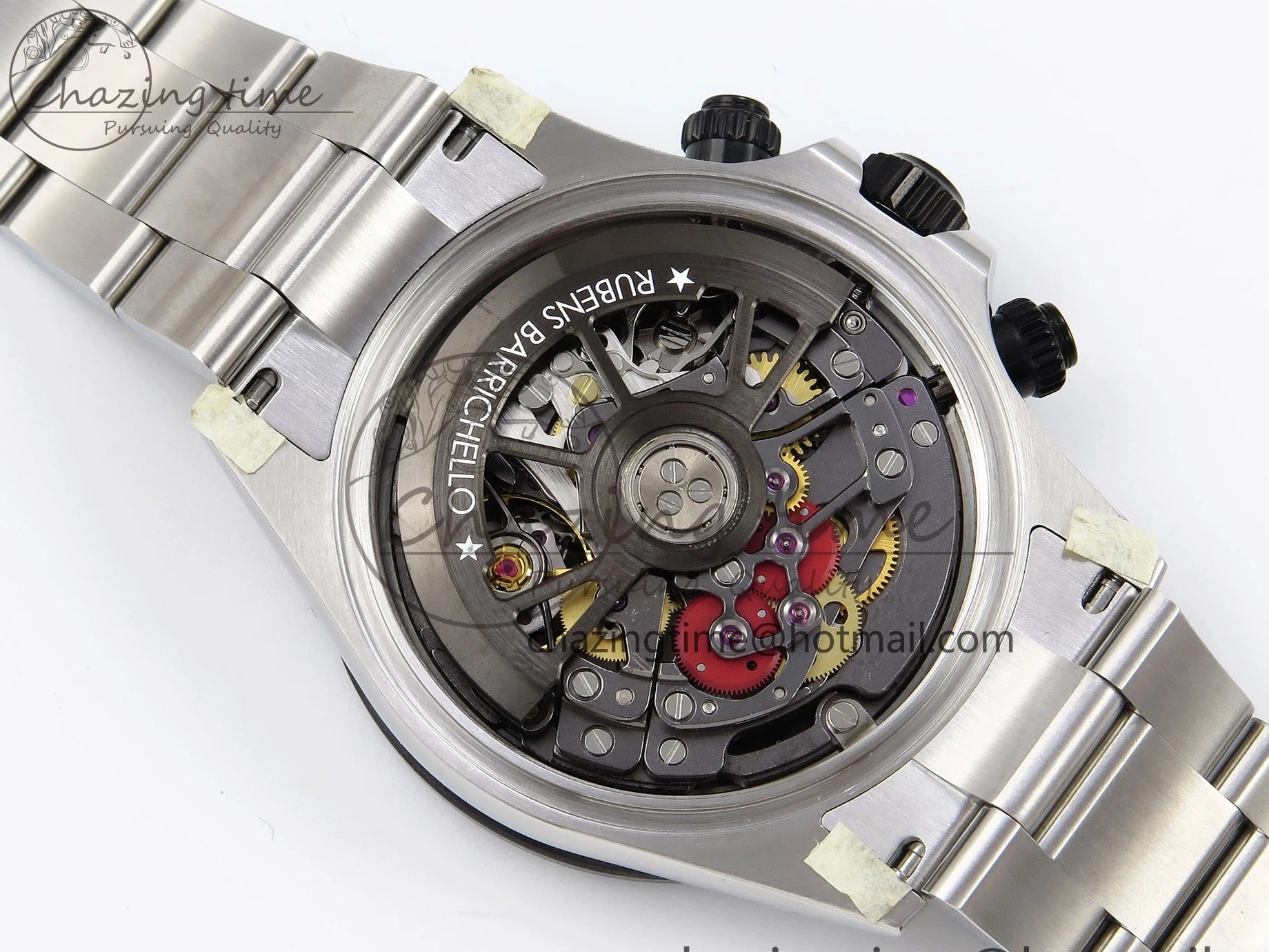 Bracelet Edition SONIC Daytona SS Bezel Skeleton Skeleton Best SA4130 Dial on Ceramic Oyster 0127